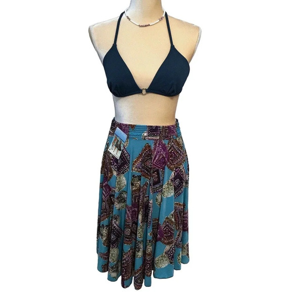 Swim Wear NWT Coverup Skirt Women M - Picture 1 of 5
